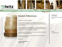 Tablet Screenshot of h-heitz.de